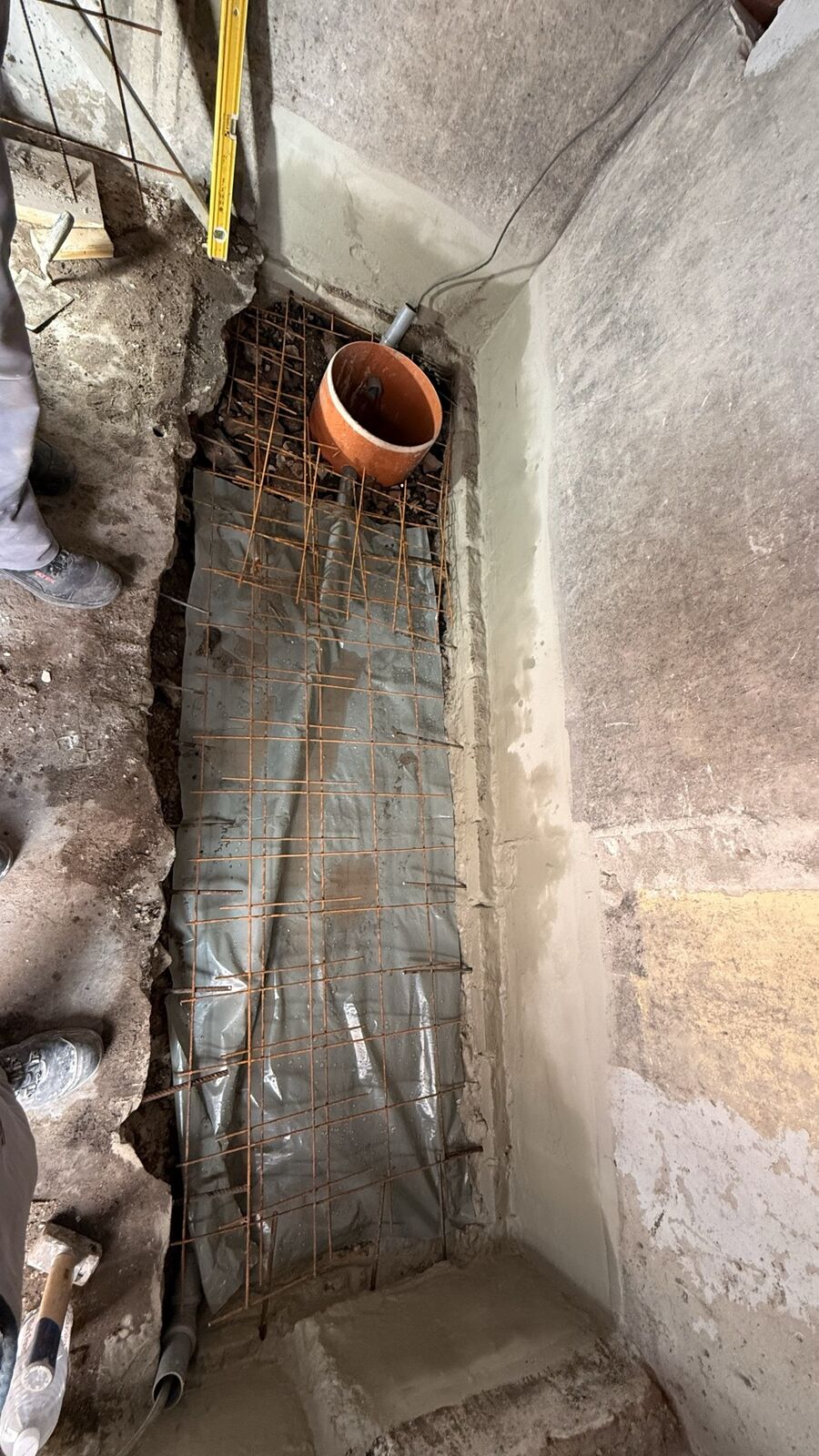 Maurermeisterbetrieb Tülü Bau bei der Arbeit